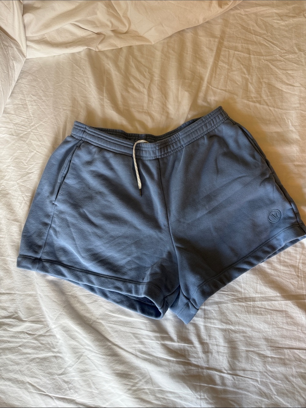 Vuori Lightweight Terry Shorts - Dusty Blue